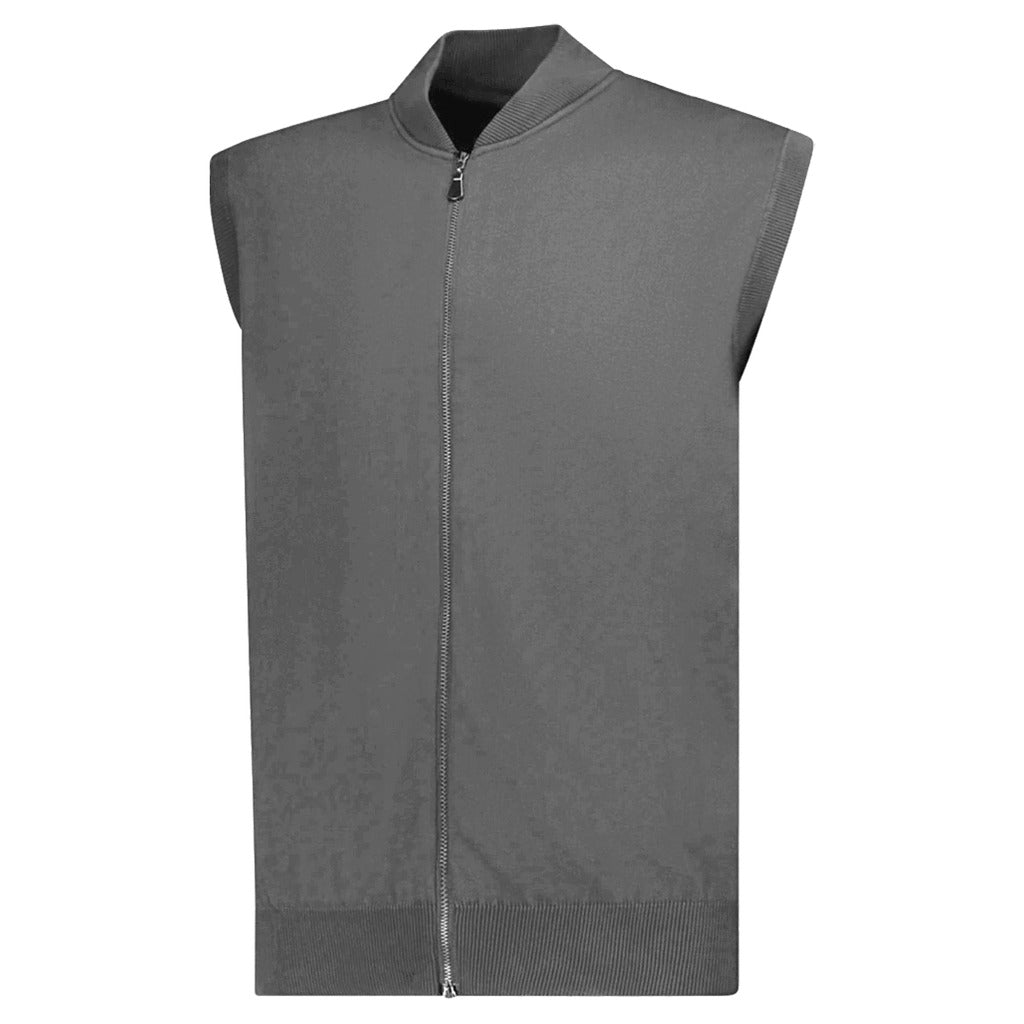 Alpha Studio Men's Grey Vest