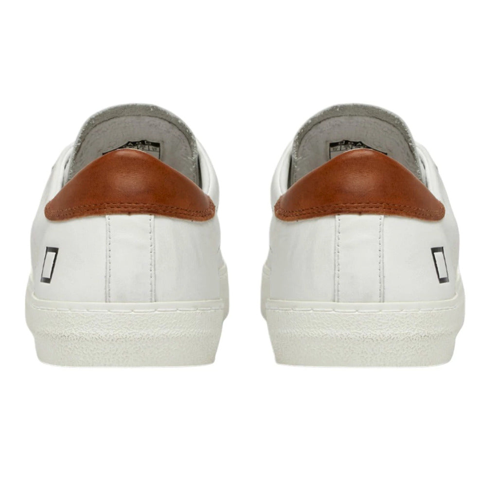 D.A.T.E. Men's White Sneakers