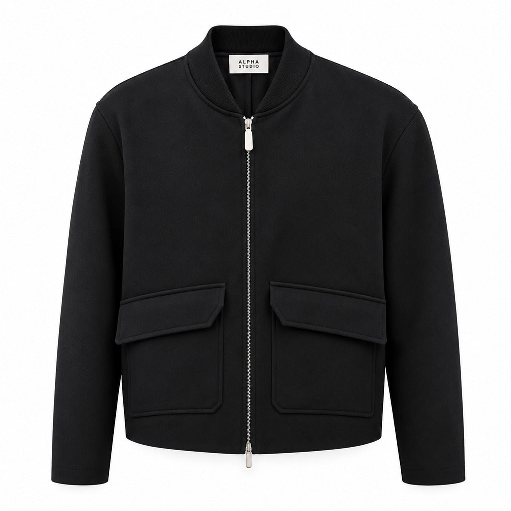 Alpha Studio Men's Black Jacket
