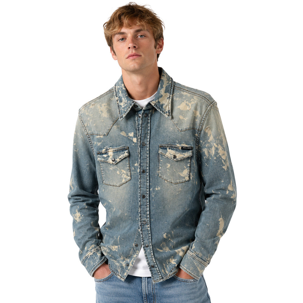 Dolce & Gabbana Men's Light Blue Jacket