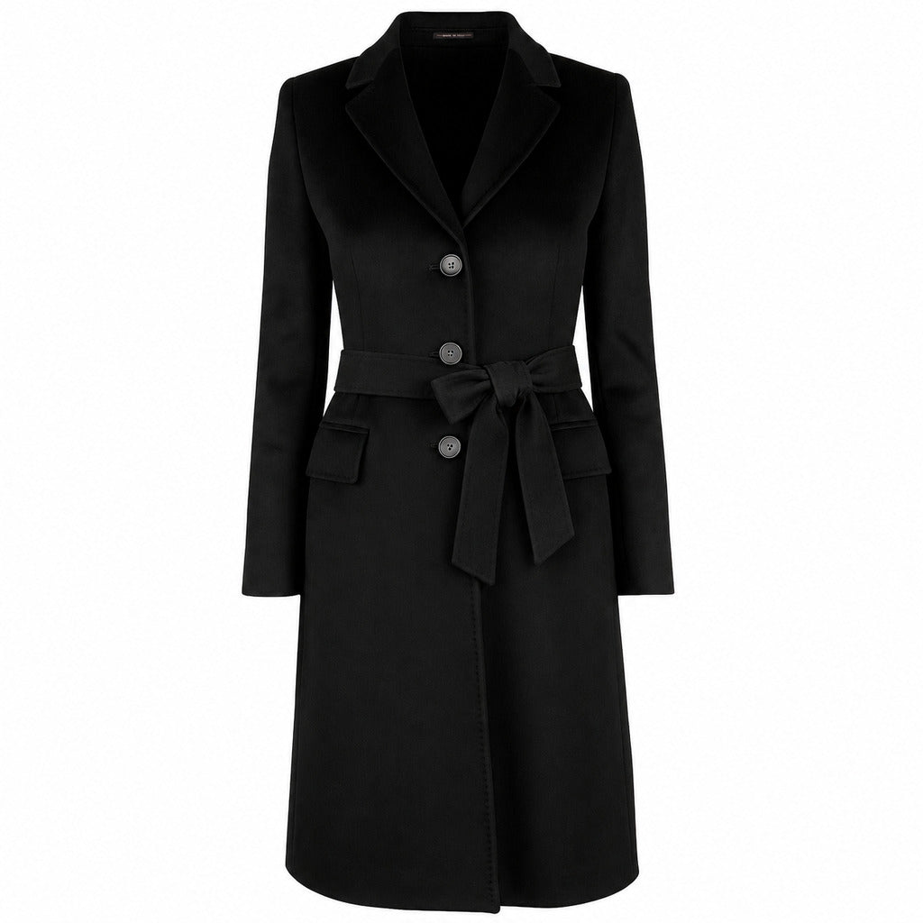 Loro Piana Fabric Women's Black Coat