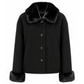Loro Piana Fabric Women's Black Coat