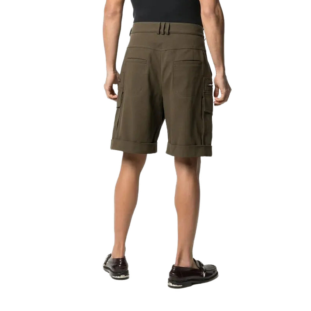 Balmain Men's Green Shorts