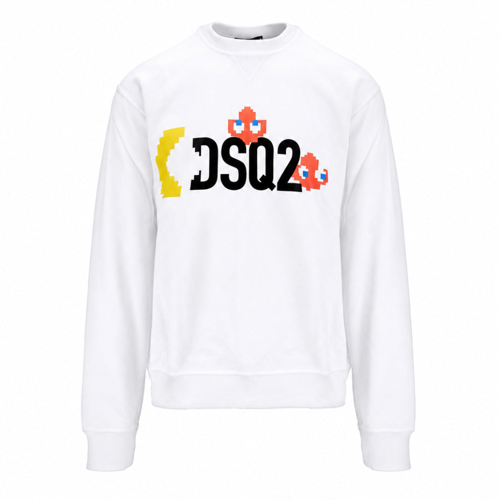Dsquared2 Men's White Sweatshirt