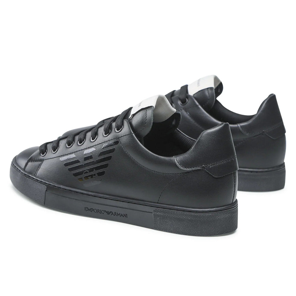 Emporio Armani Men's Black Sneakers