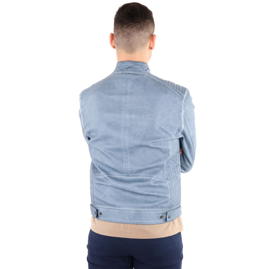 Yes Zee Men's Light Blue Jacket