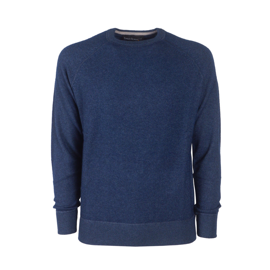 Emilio Romanelli Men's Light Blue Sweater