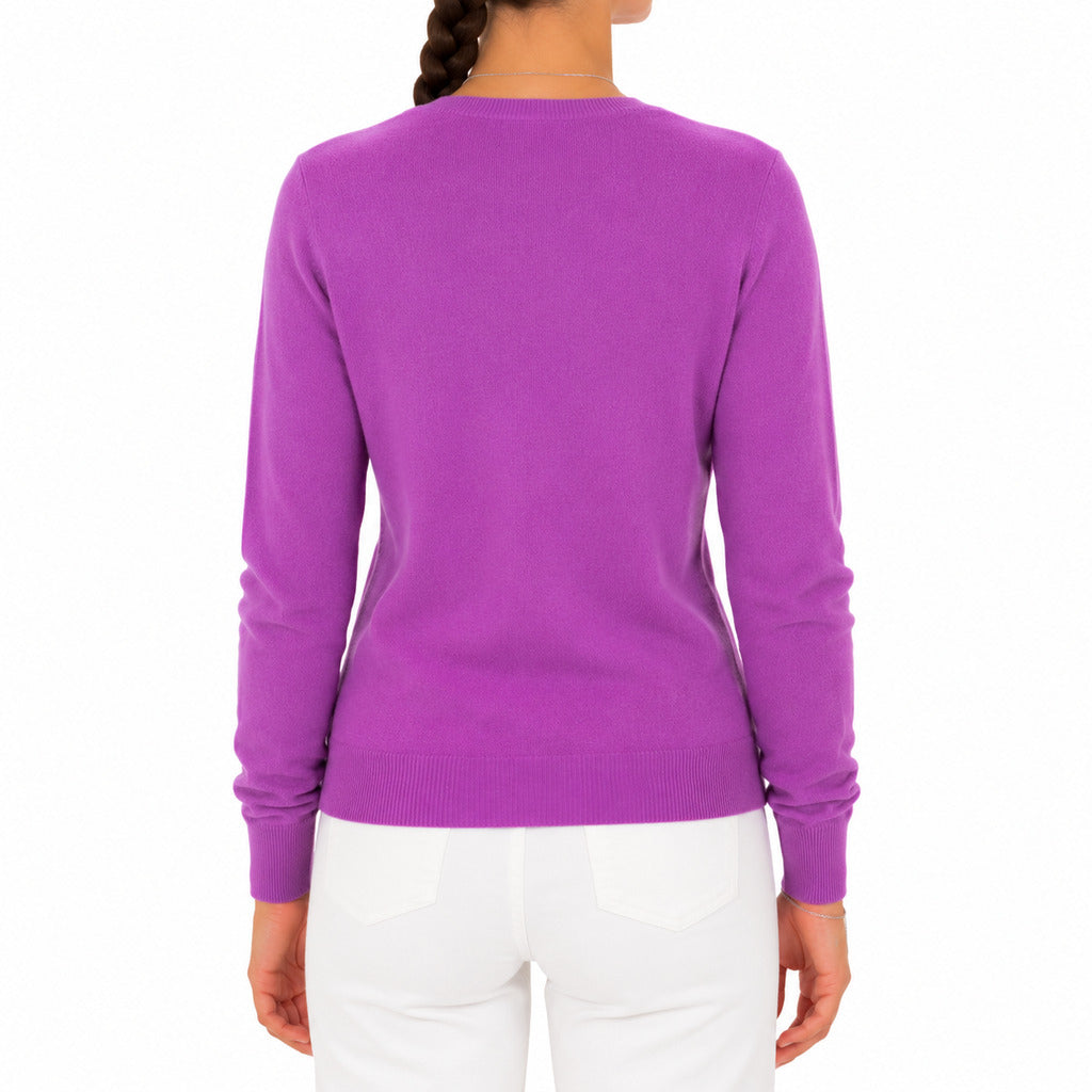 Emilio Romanelli Women's Purple Sweater