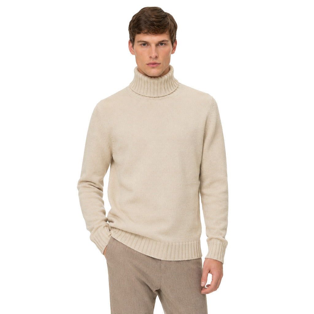 Alpha Studio Men's Beige Sweater