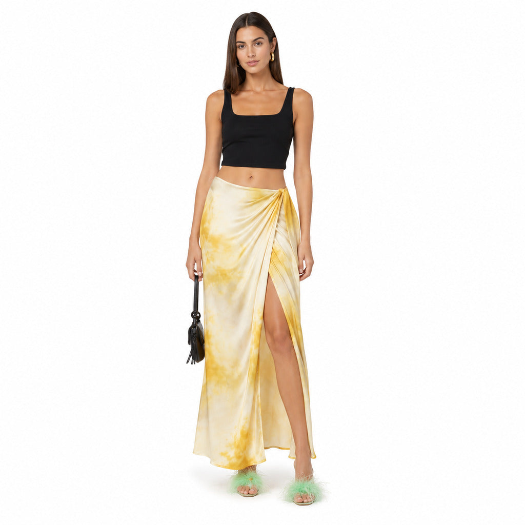 Pinko Women's Yellow Skirt