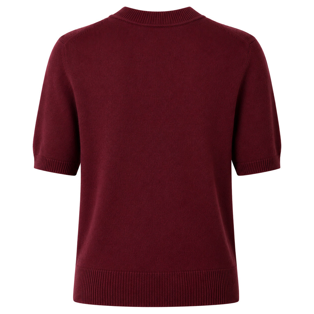 Alpha Studio Women's Red Sweater