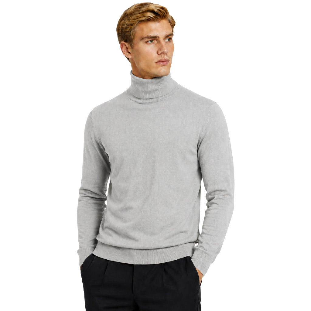 Alpha Studio Men's Grey Sweater