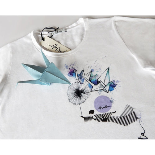 A.Tratti Women's White T-shirt