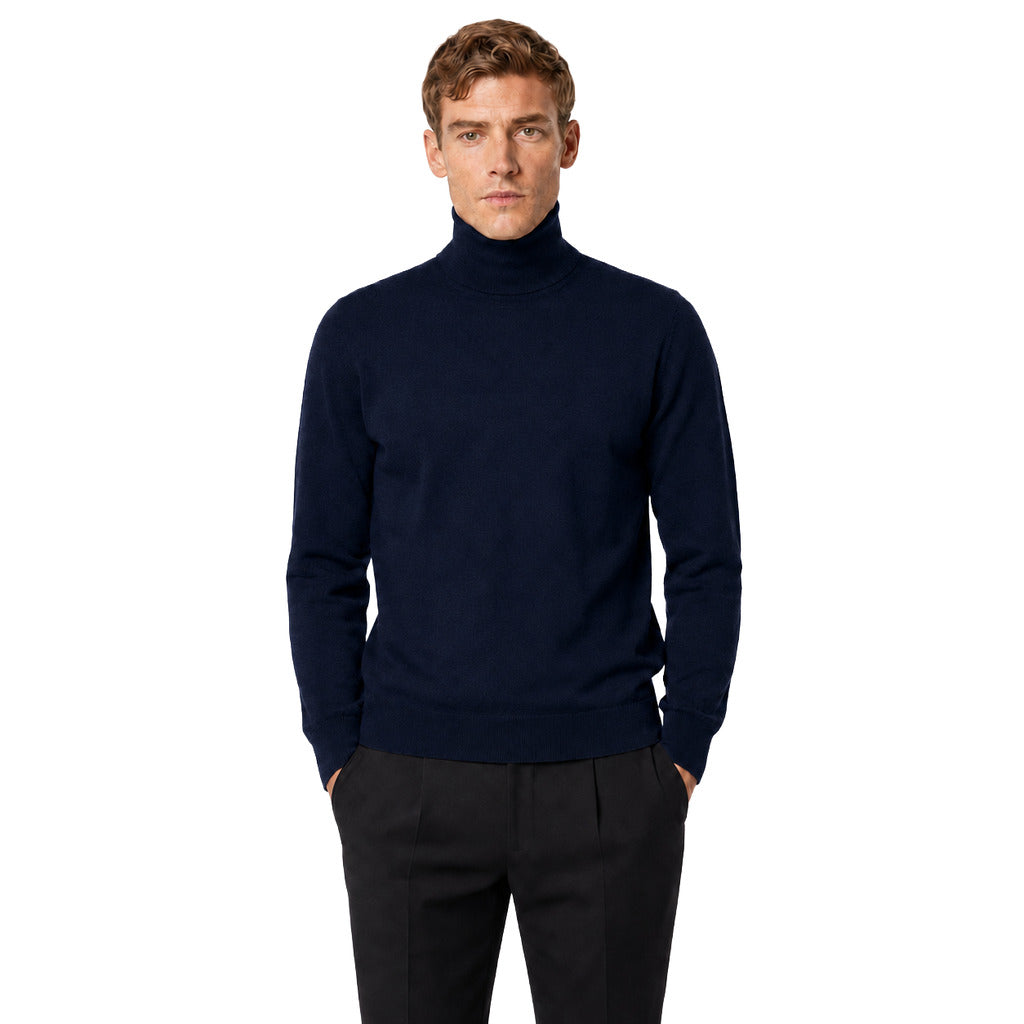 Alpha Studio Men's Blue Sweater