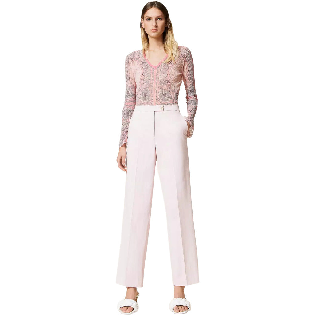 Twinset Women's Pink Trousers