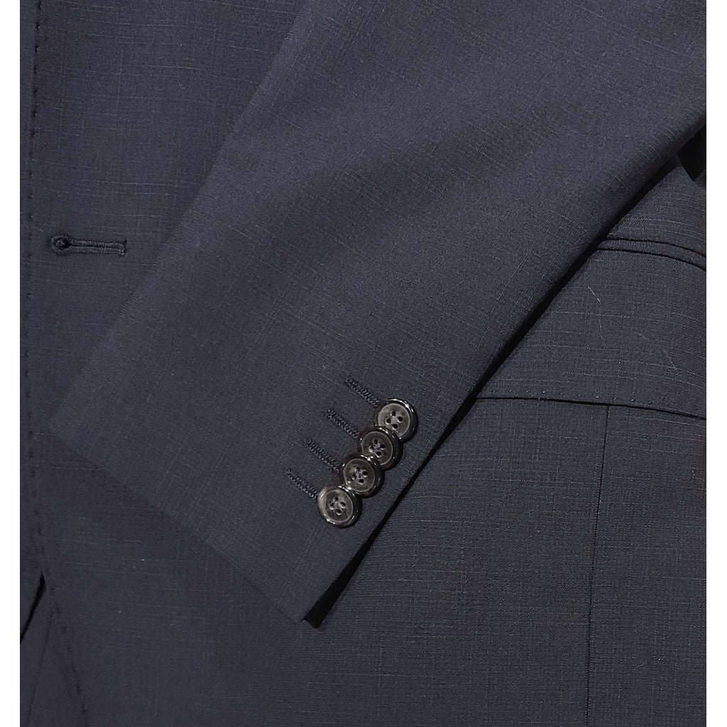 Ermenegildo Zegna Fabric Men's Blue Suit