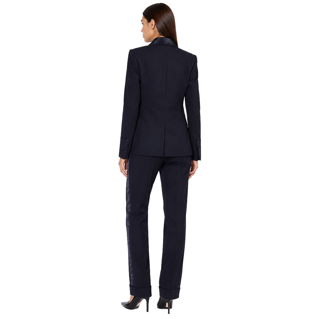 Loro Piana Fabric Women's Blue Suit