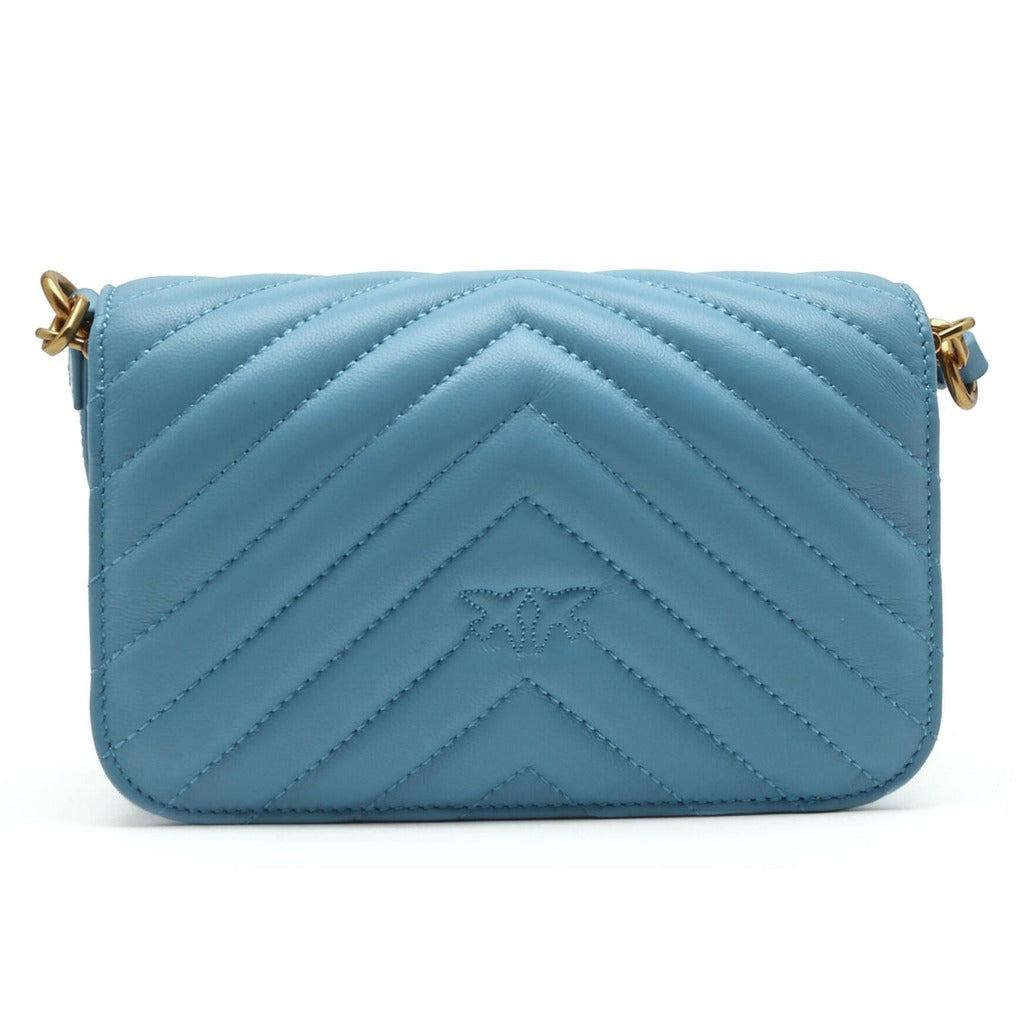 Pinko Women's Light Blue Crossbody Bag