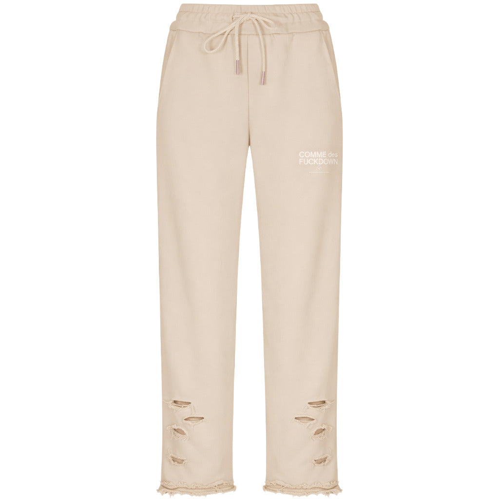 Comme Des Fuckdown Women's Beige Trousers