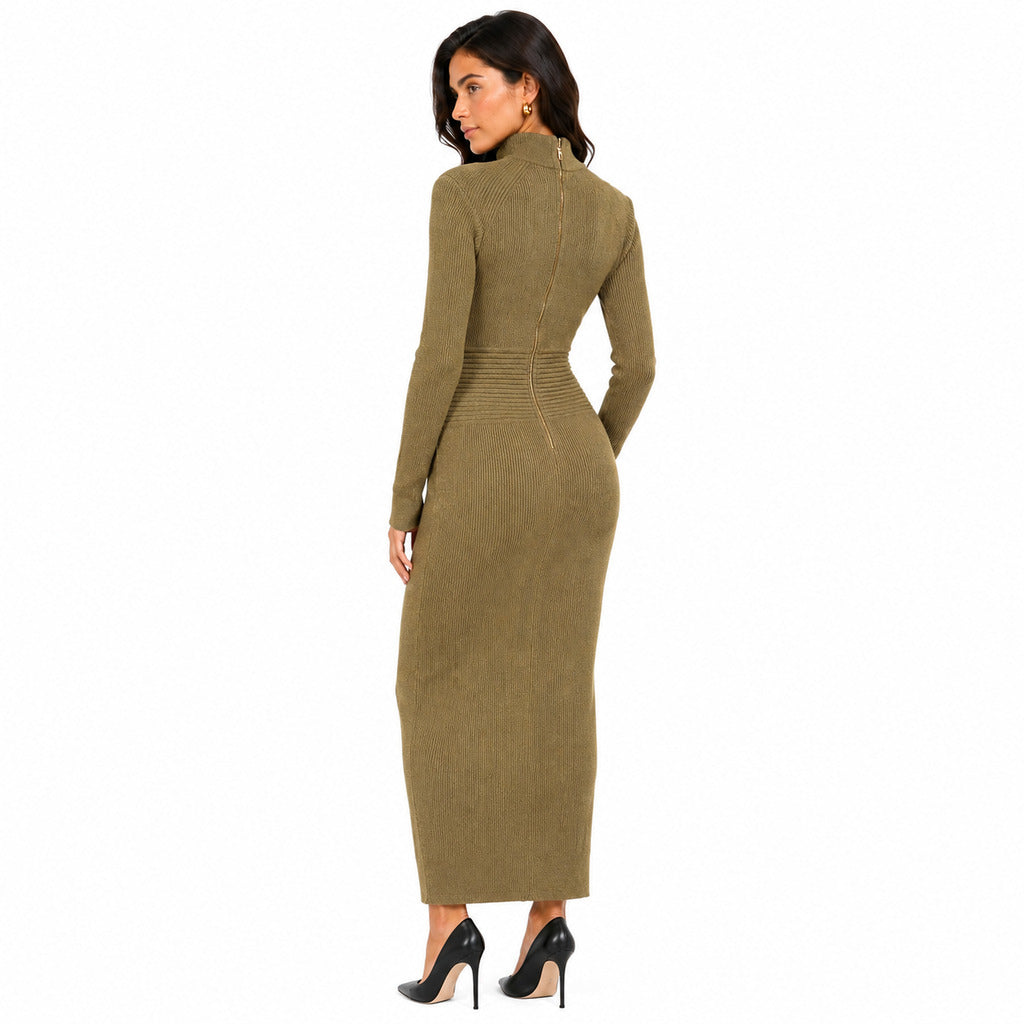 Balmain Women's Green Dress