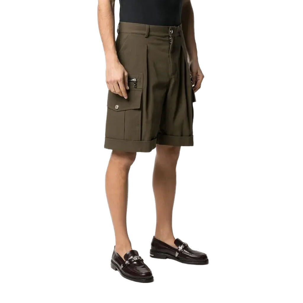 Balmain Men's Green Shorts