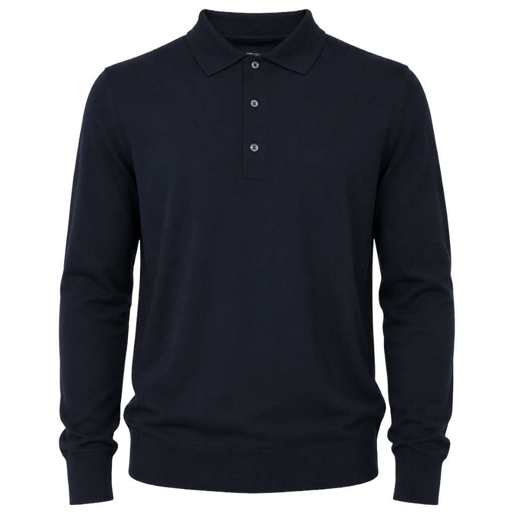 Alpha Studio Men's Blue Polo Shirt