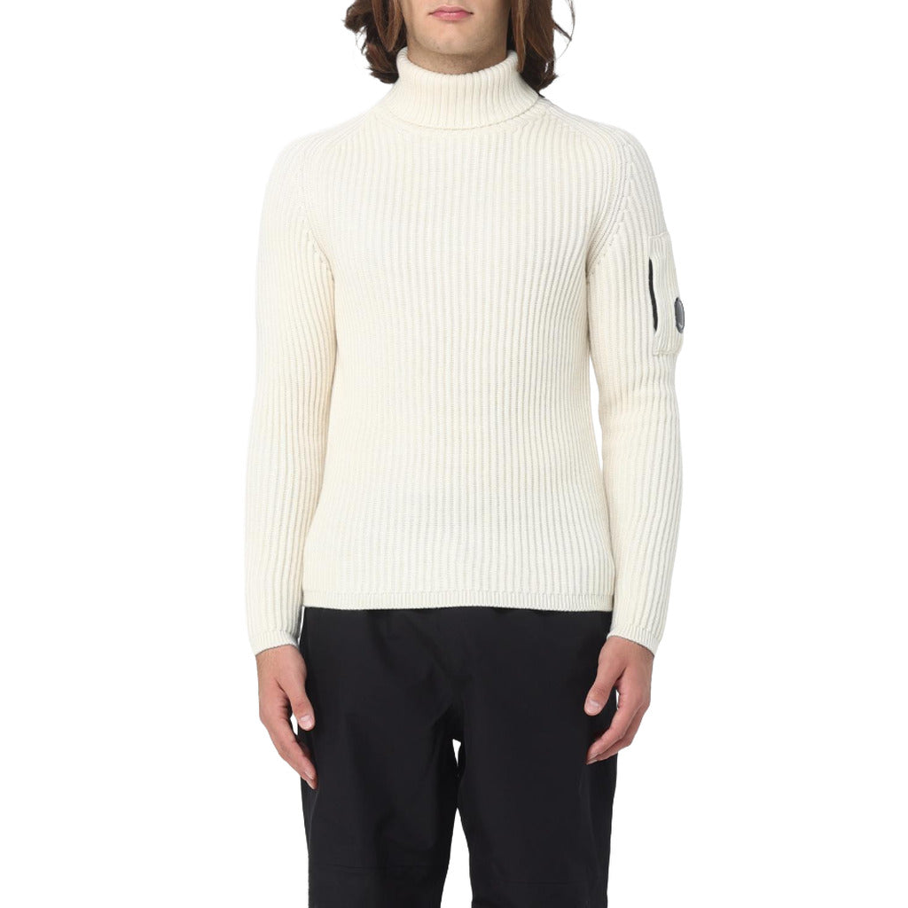 C.P. Company Men's White Sweater