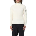 C.P. Company Men's White Sweater
