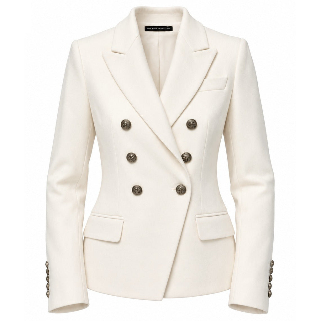 Loro Piana Fabric Women's White Blazer