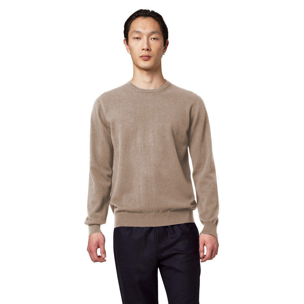 Alpha Studio Men's Beige Sweater