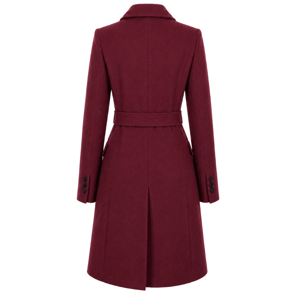 Loro Piana Fabric Women's Red Coat