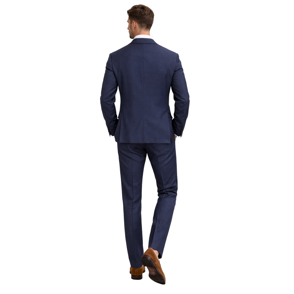 Loro Piana Fabric Men's Blue Suit