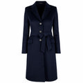 Loro Piana Fabric Women's Blue Coat