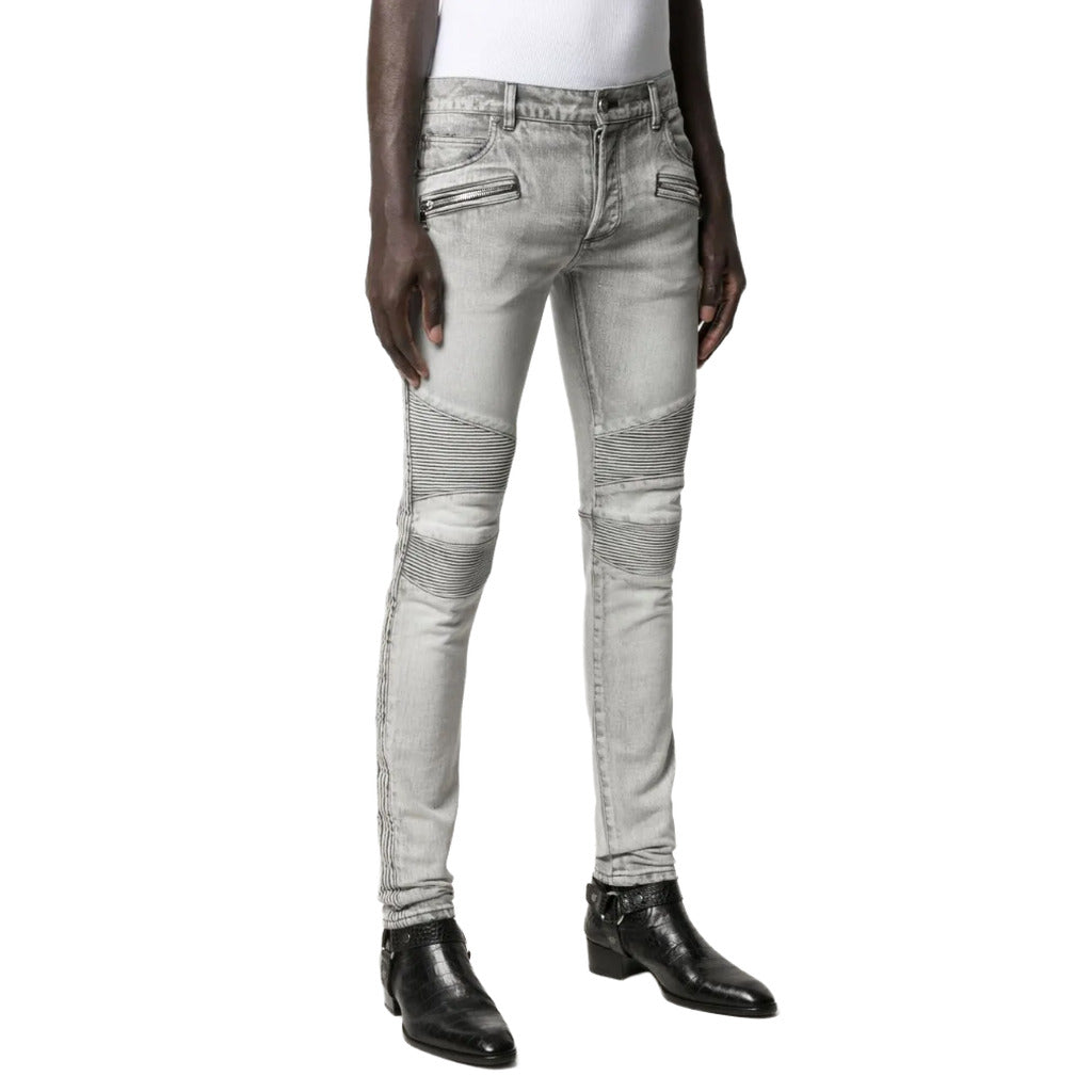 Balmain Men's Grey Jeans