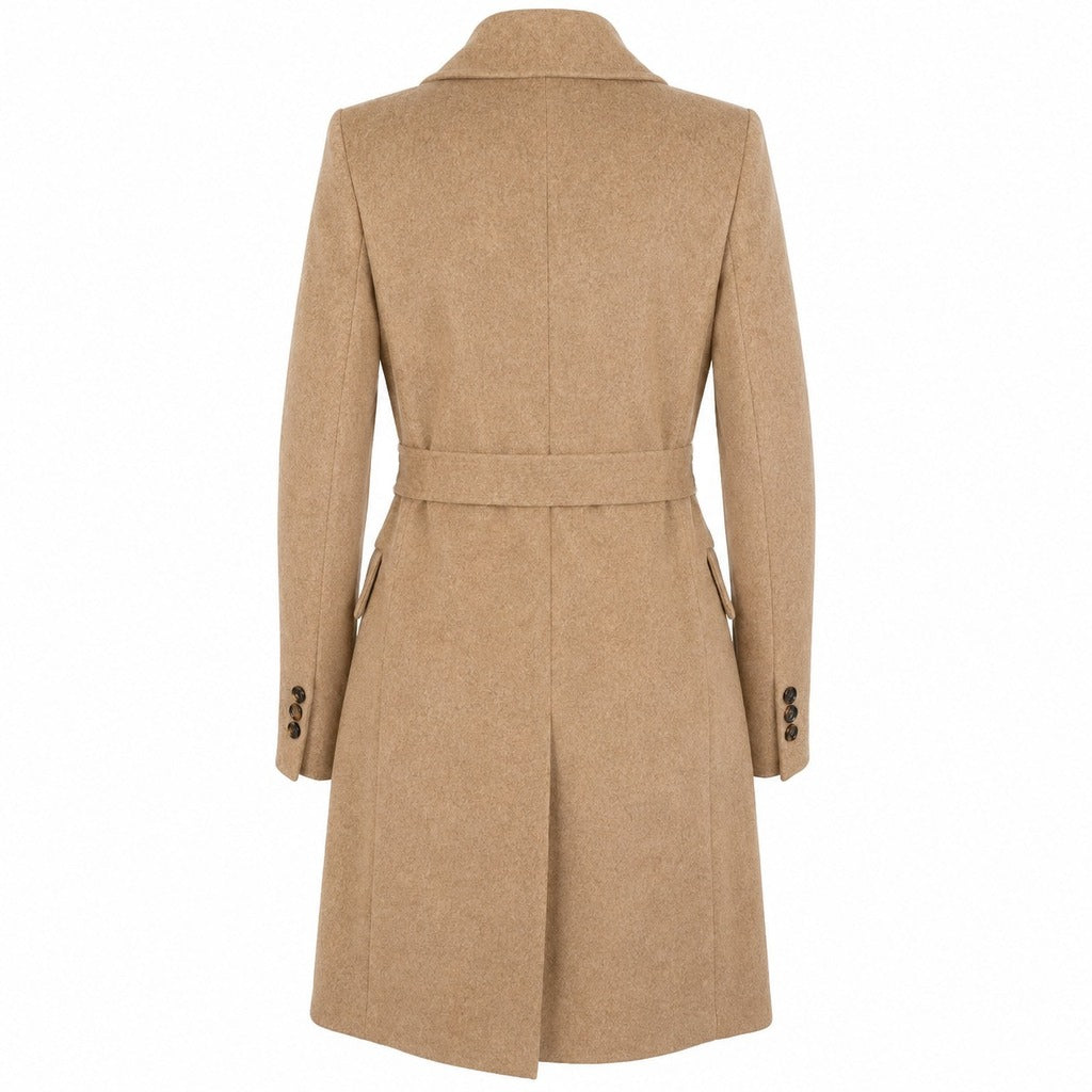 Loro Piana Fabric Women's Camel Coat
