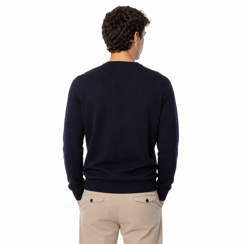 Alpha Studio Men's Blue Sweater