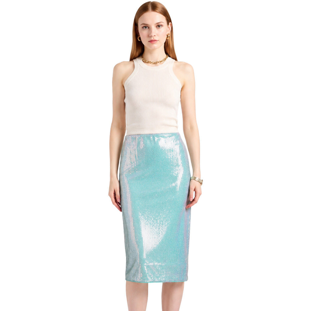 Pinko Women's Light Blue Skirt