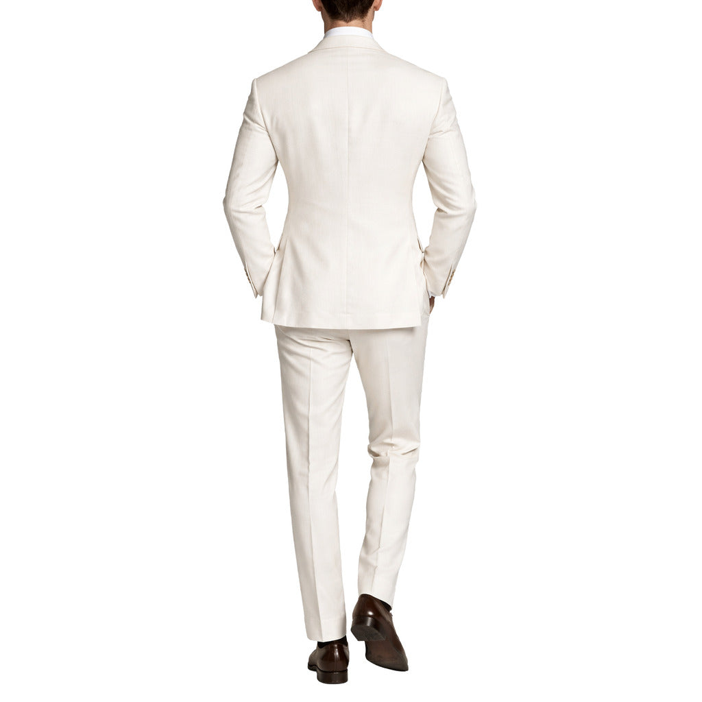 Loro Piana Fabric Men's White Suit