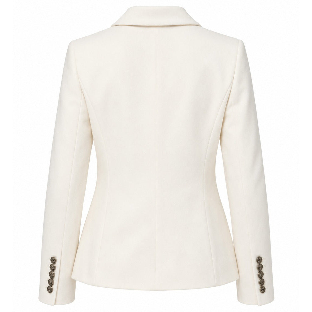 Loro Piana Fabric Women's White Blazer