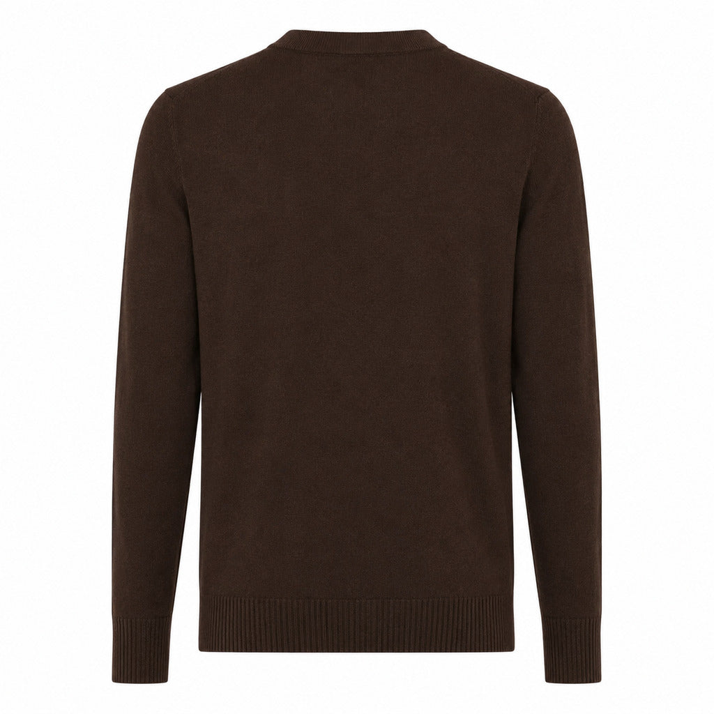 Alpha Studio Men's Brown Sweater