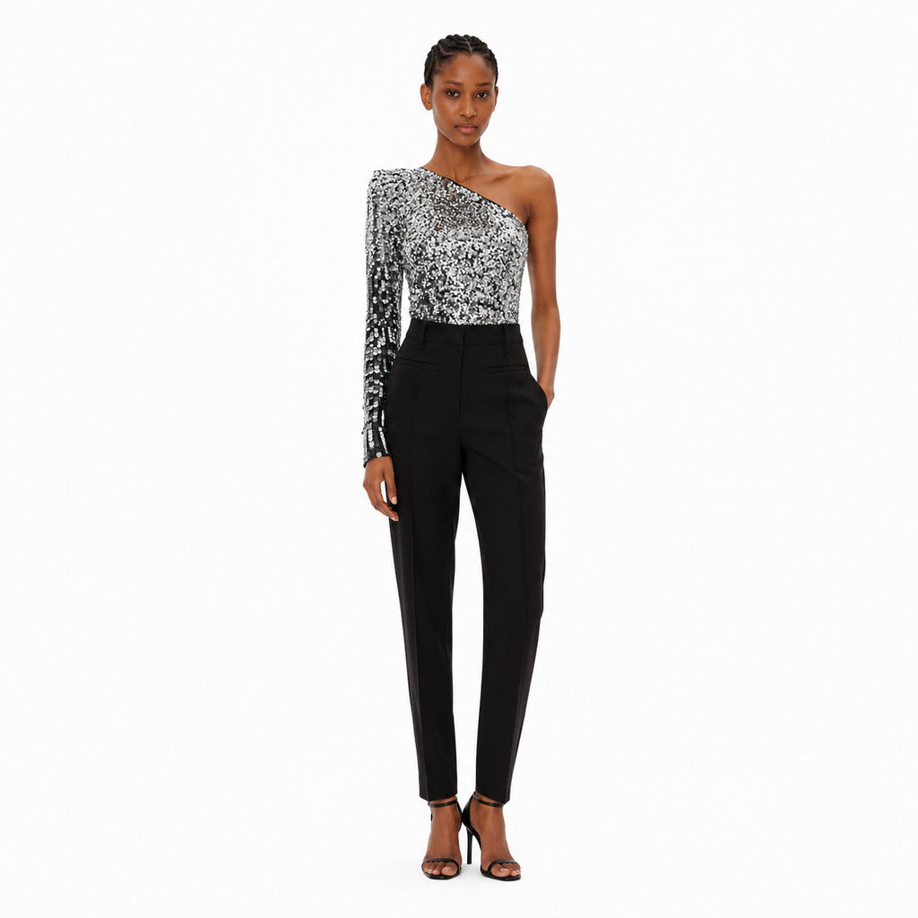 Patrizia Pepe Women's Grey Bodysuit
