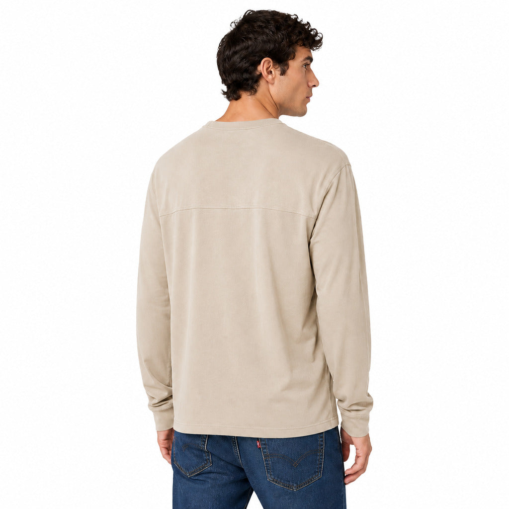 Parajumpers Men's Beige Cotton Sweater