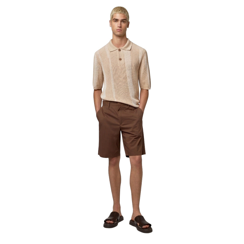 Alpha Studio Men's Brown Shorts