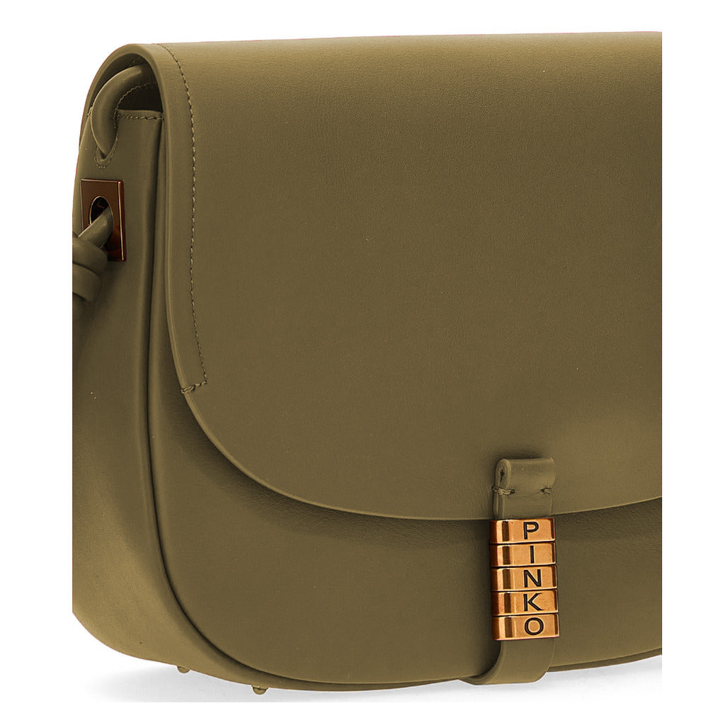 Pinko Women's Green Crossbody Bag