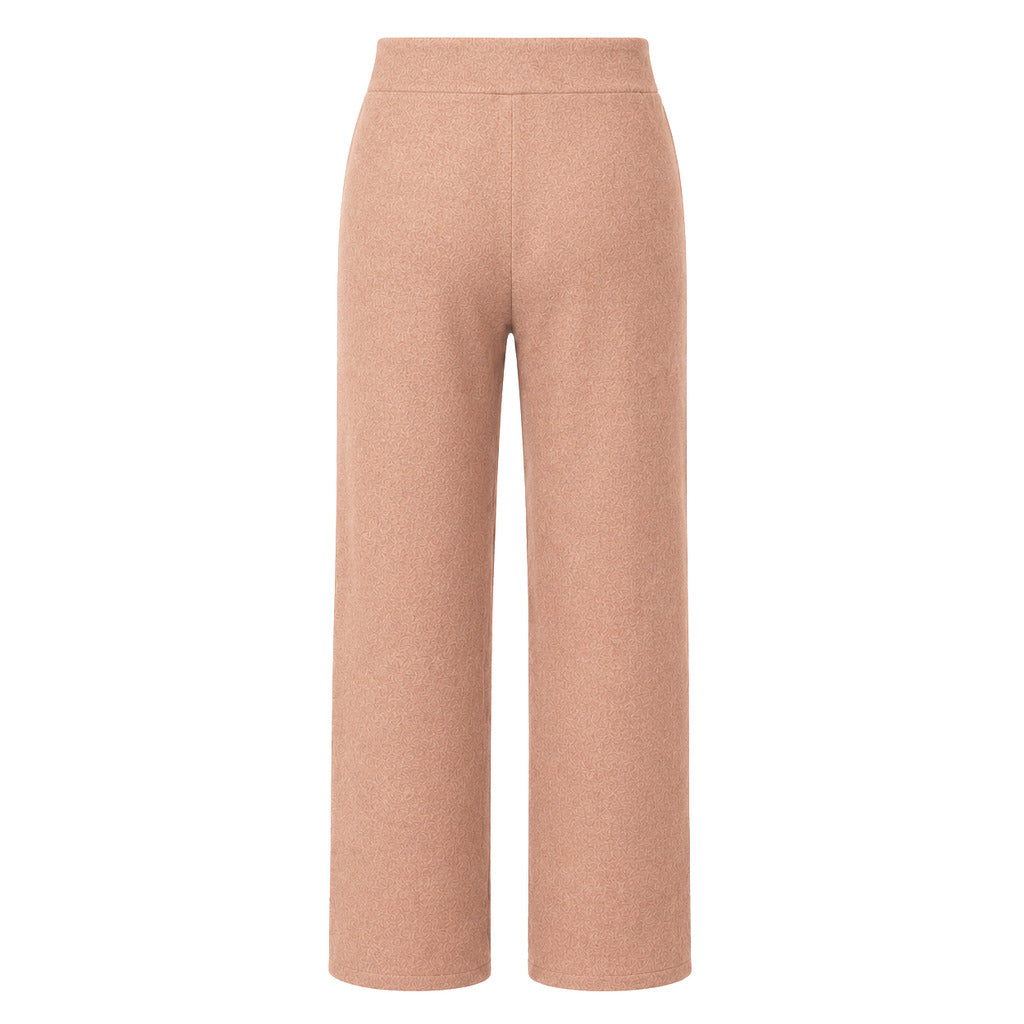 Alpha Studio Women's Camel Trousers