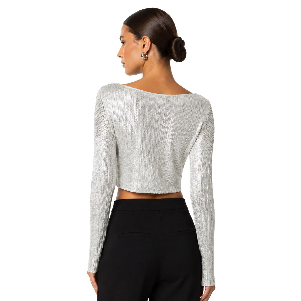 Balmain Women's Grey Top