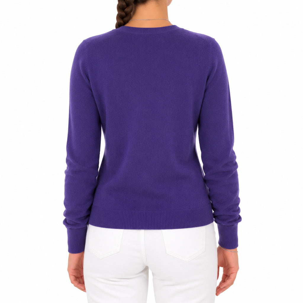 Emilio Romanelli Women's Purple Sweater