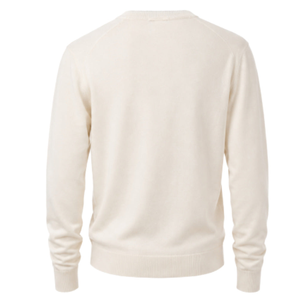 Alpha Studio Men's Beige Sweater
