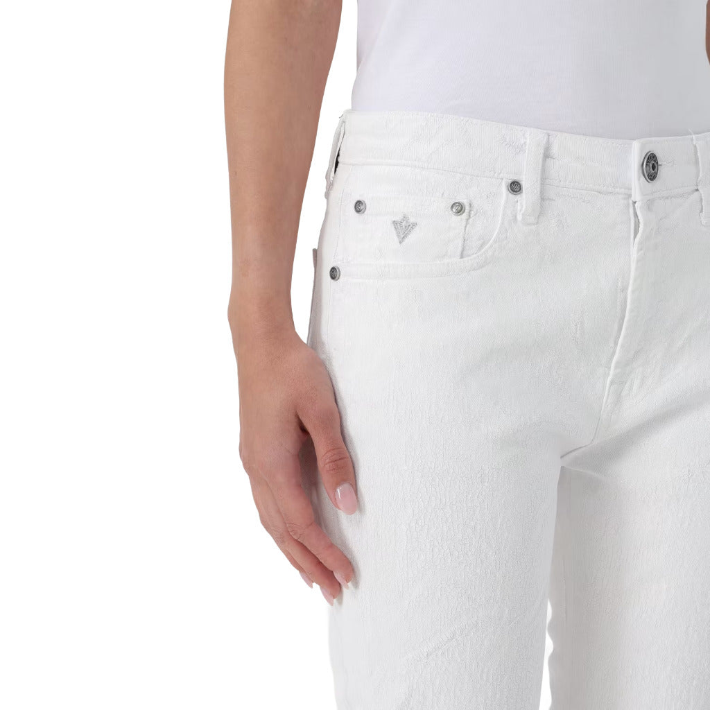 Victory Gate Women's White Jeans