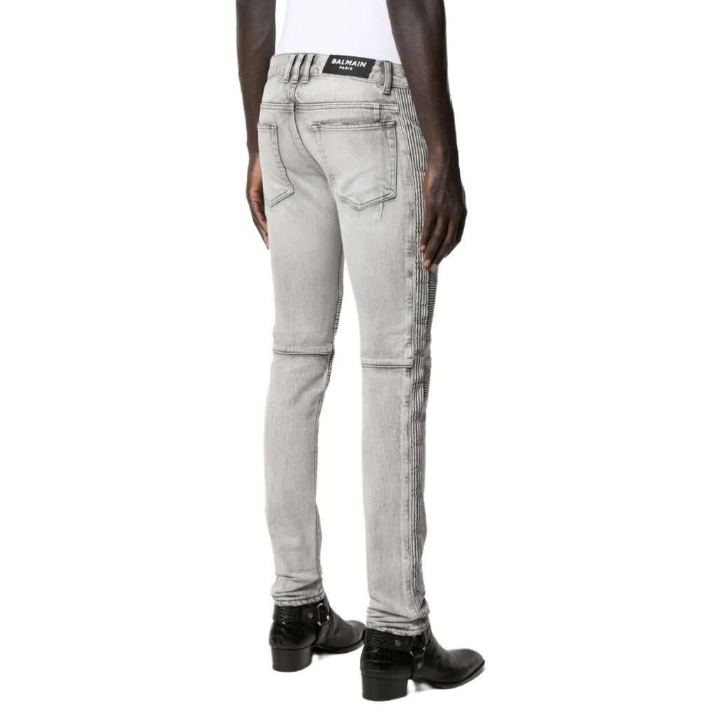 Balmain Men's Grey Jeans